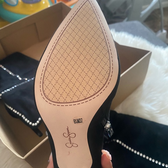 Jessica Simpson tall heel boots - Picture 3 of 5